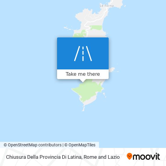 Chiusura Della Provincia Di Latina map