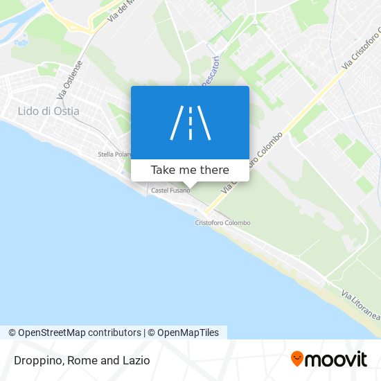 Droppino map