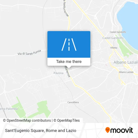 Sant'Eugenio Square map