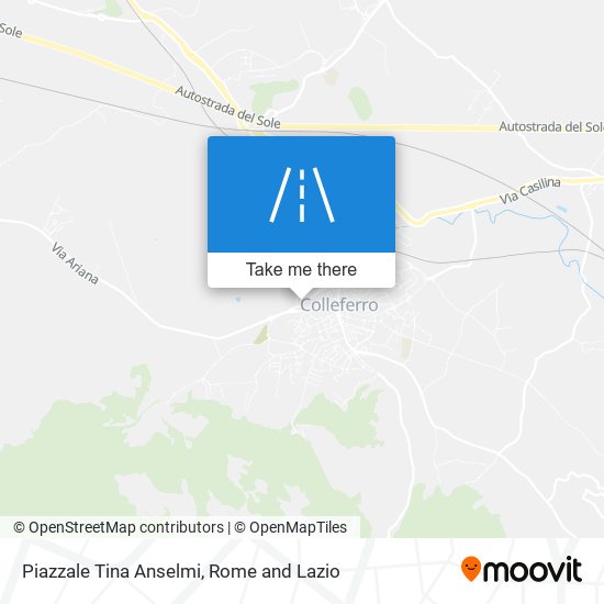 Piazzale Tina Anselmi map