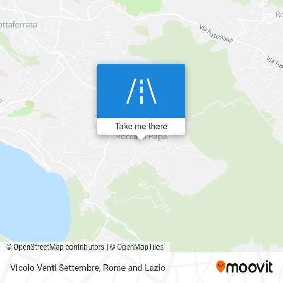 Vicolo Venti Settembre map
