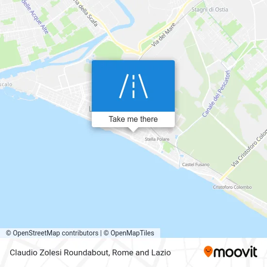 Claudio Zolesi Roundabout map