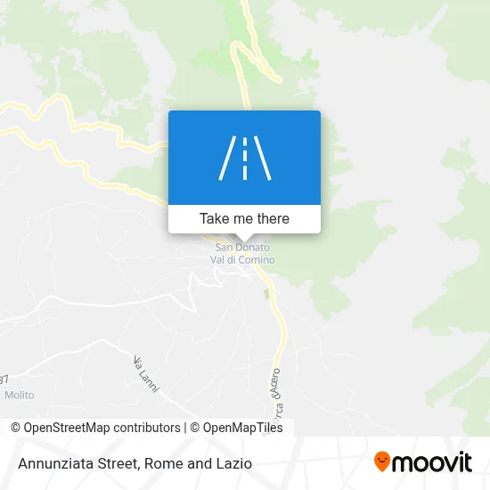 Annunziata Street map