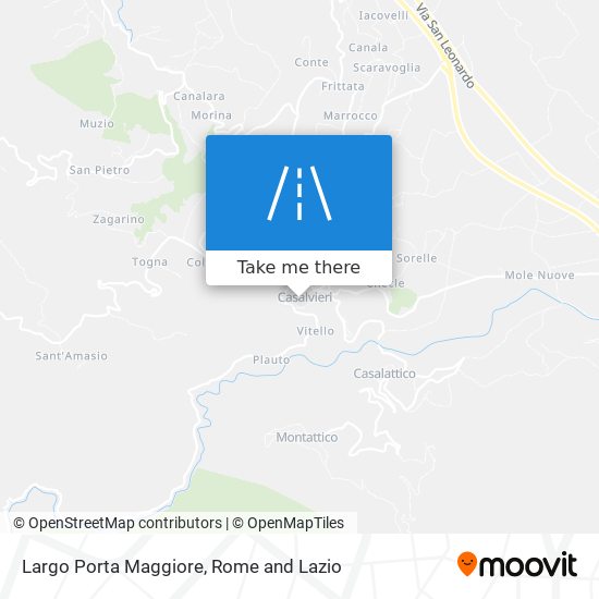 Largo Porta Maggiore map