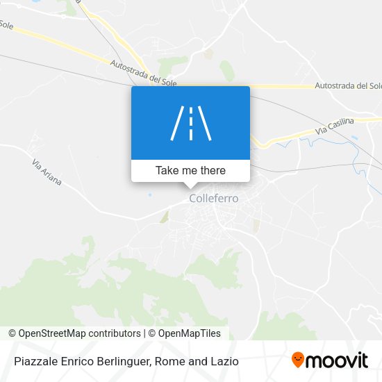 Piazzale Enrico Berlinguer map