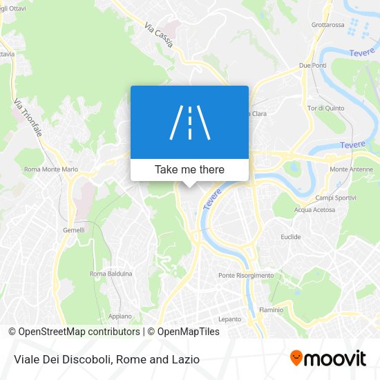 Viale Dei Discoboli map