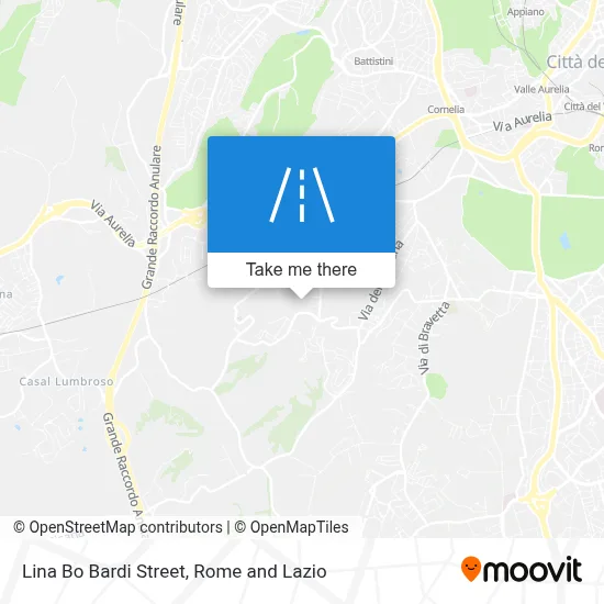 Lina Bo Bardi Street map