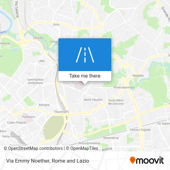 Emmy Noether Street map