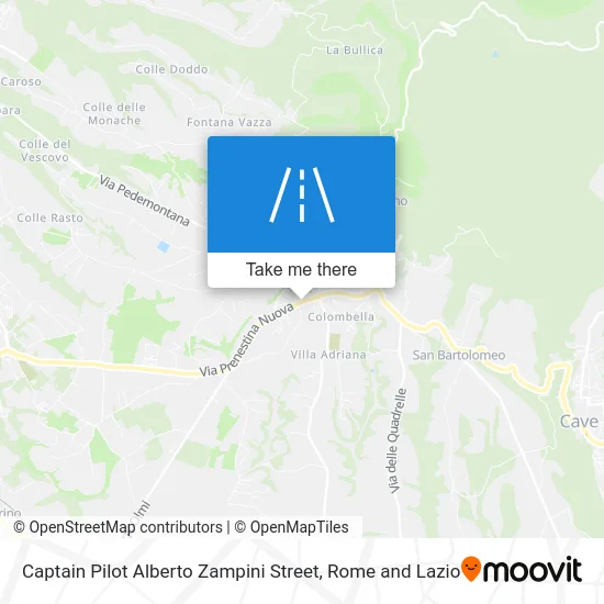 Captain Pilot Alberto Zampini Street map