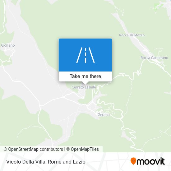 Vicolo Della Villa map