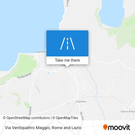 Via Ventiquattro Maggio map