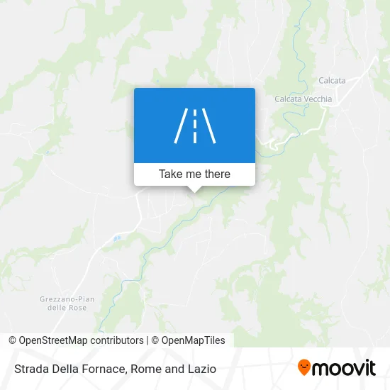 Strada Della Fornace map
