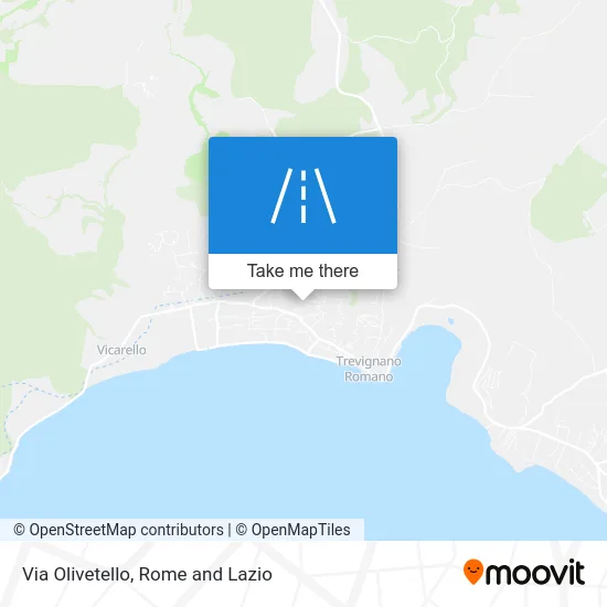 Olivetello Street map
