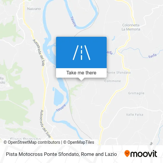 Motocross Track Ponte Sfondato map