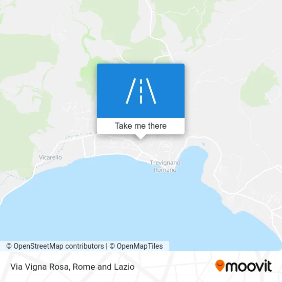 Vigna Rosa Street map