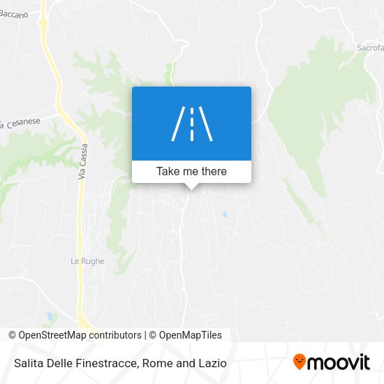 Salita Delle Finestracce map