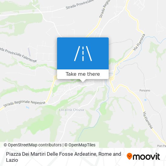 Piazza Dei Martiri Delle Fosse Ardeatine map