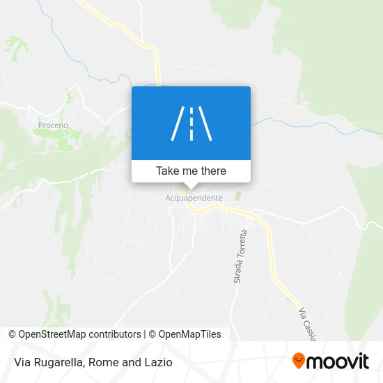 Rugarella Street map