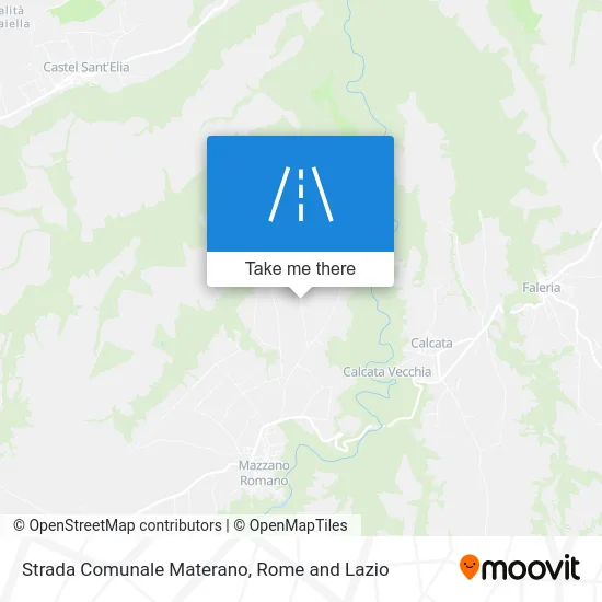Materano Communal Road map