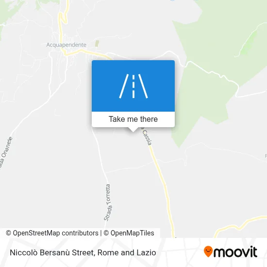 Niccolò Bersanù Street map