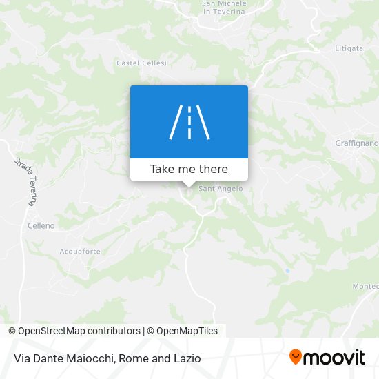 Via Dante Maiocchi map