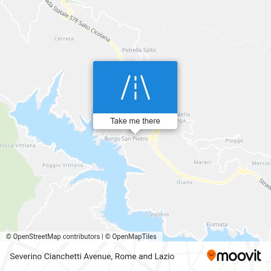 Severino Cianchetti Avenue map