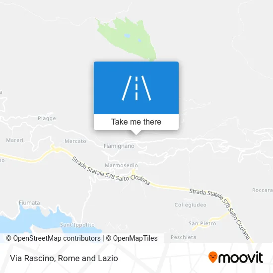 Rascino Street map