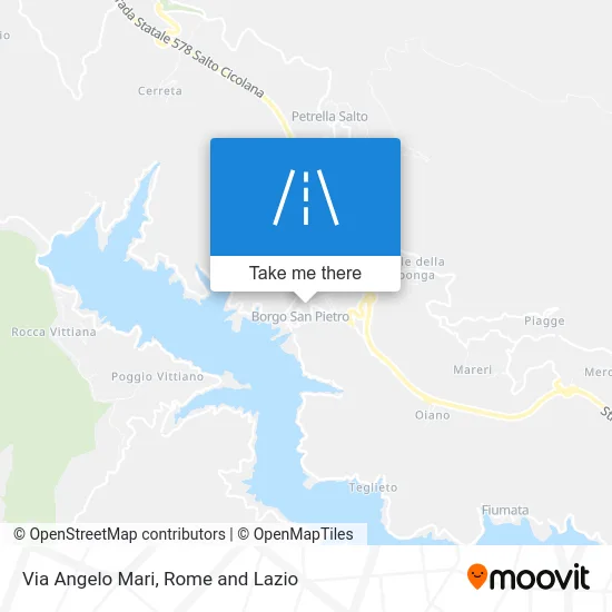 Angelo Mari Street map