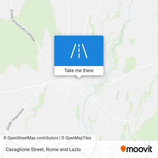 Cavaglione Street map