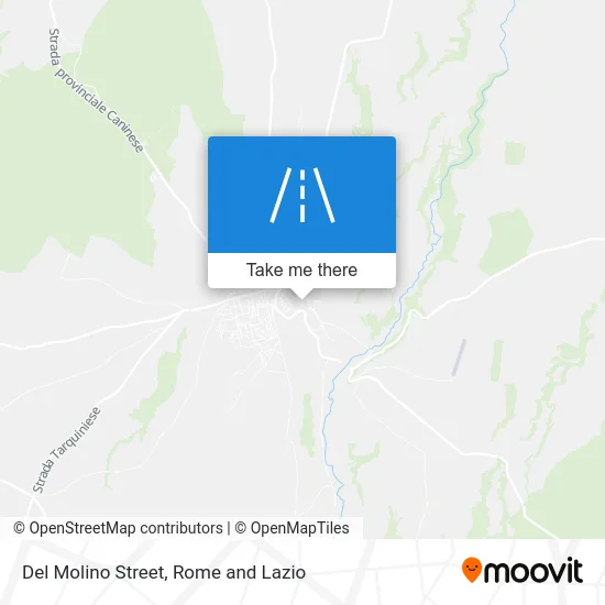 Del Molino Street map