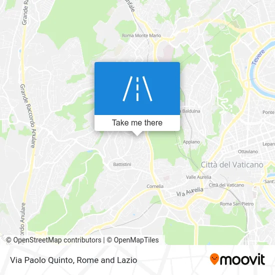 Paolo Quinto Street map