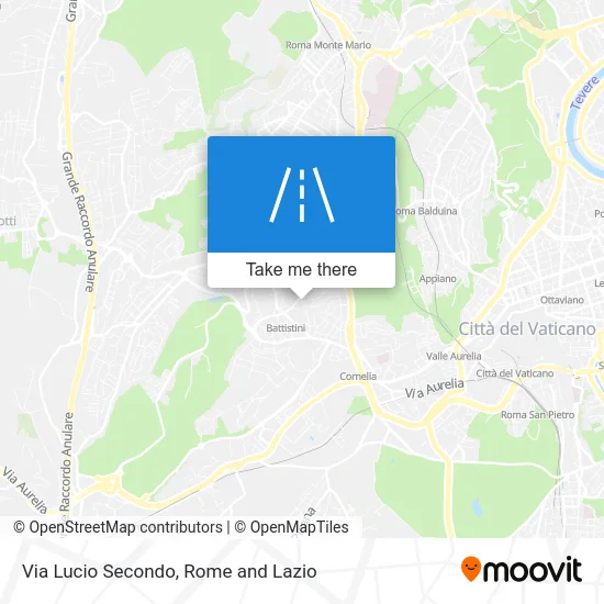 Lucio Secondo Street map