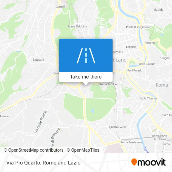 Pius Fourth Street map