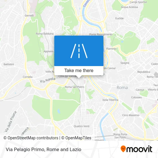 Pelagio Primo Street map