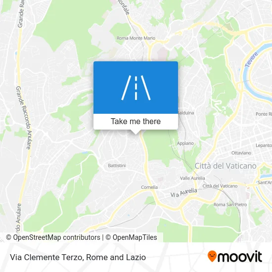 Clemente Third Street map