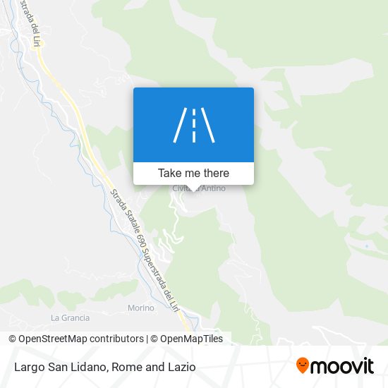Largo San Lidano map
