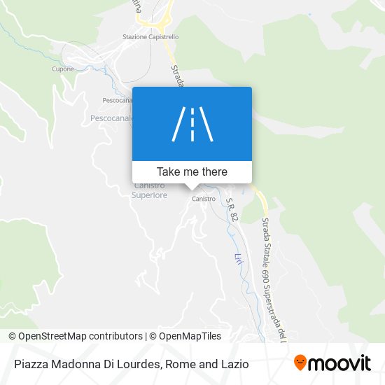 Piazza Madonna Di Lourdes map