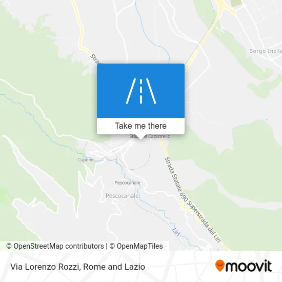 Lorenzo Rozzi Street map