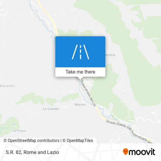 S.R. 82 map