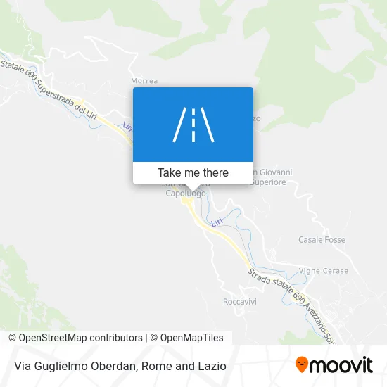 Guglielmo Oberdan Street map