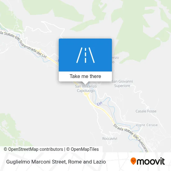 Guglielmo Marconi Street map