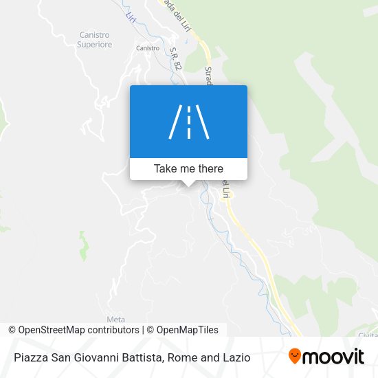 Piazza San Giovanni Battista map