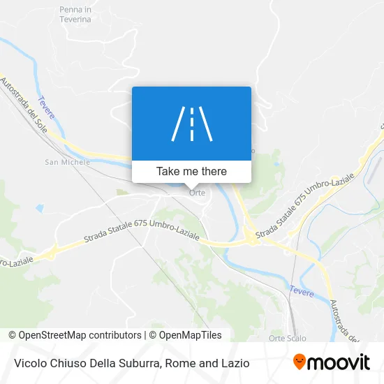 Vicolo Chiuso Della Suburra map