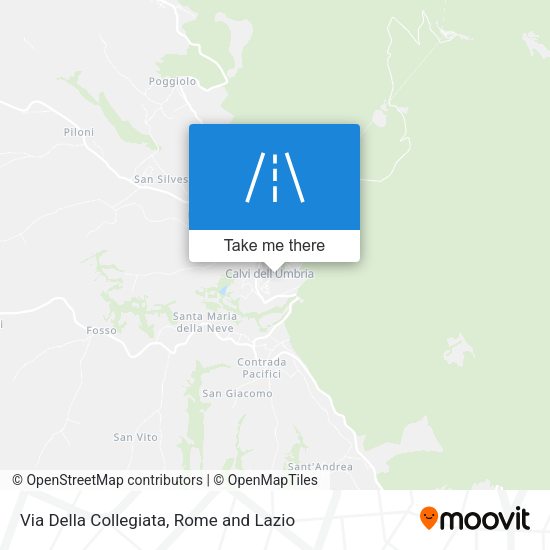 Via Della Collegiata map