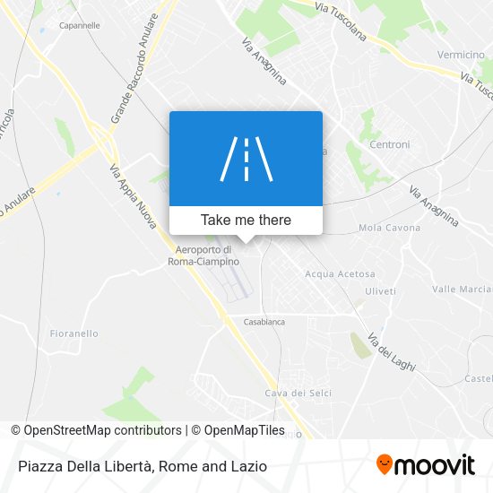 Piazza Della Libertà map