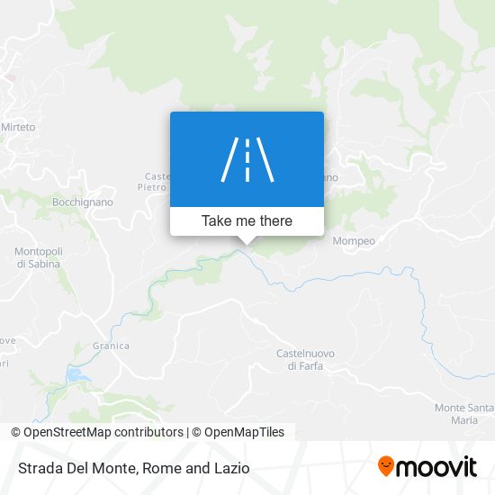 Strada Del Monte map