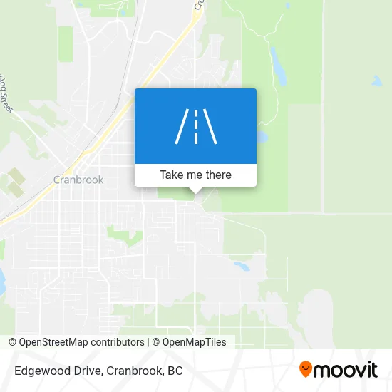 Edgewood Drive map