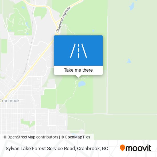 Sylvan Lake Forest Service Road plan