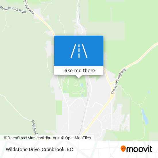 Wildstone Drive map