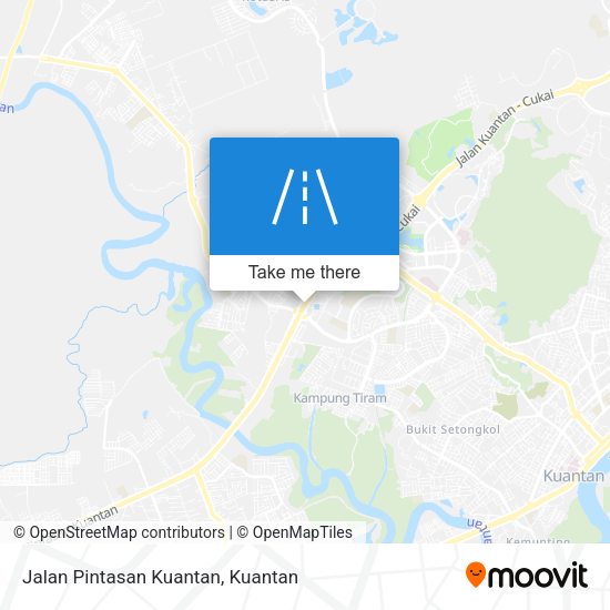 Jalan Pintasan Kuantan map